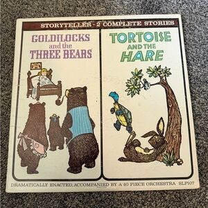 Storyteller Mercury Records "Goldilocks & The 3 Bears" Yellow Label Vinyl